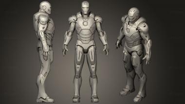 3D model iron man mark 7 (STL)